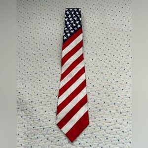 American Flag Striped Tie